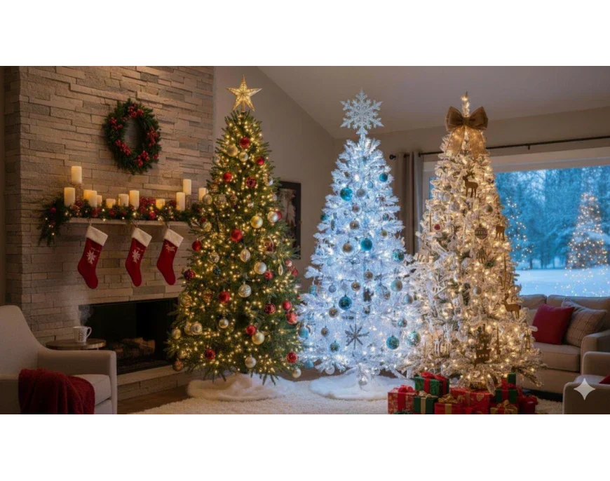 Albero innevato, verde o bianco? Quale modello fa per te